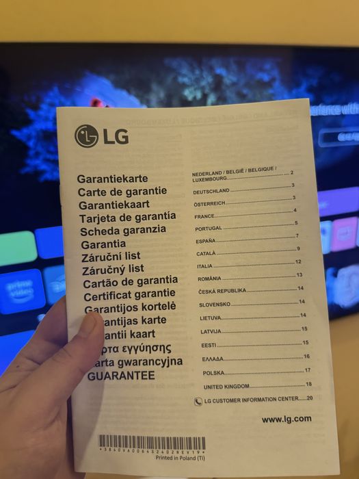 Televizor LG LED 55UR78003LK, 139 cm, Smart, 4K Ultra HD, Clasa G