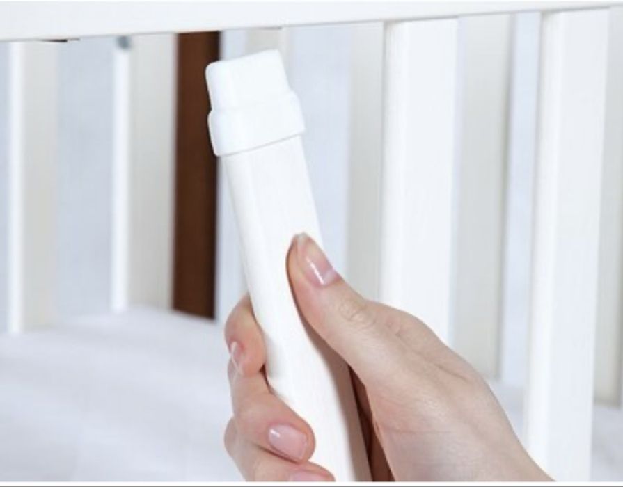 Patut lemn copii Klups Noah, Alb +cadou saltea