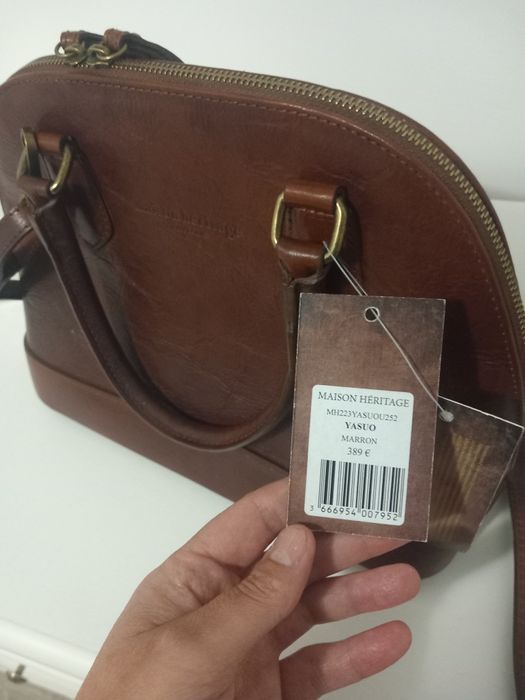 Geanta piele naturala Maison heritage