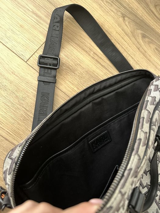 ОРИГИНАЛНА! Karl Lagerfeld чанта за лаптоп дамска / мъжка НЕВЕРОЯТНА!