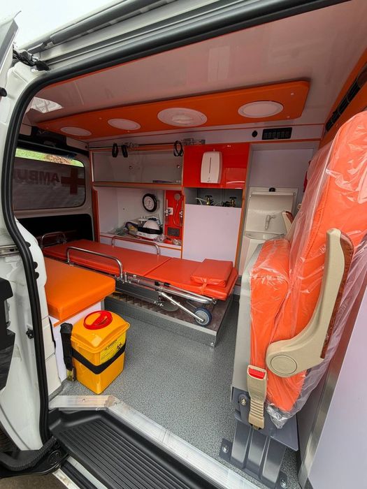 Skori Ambulance. Politsei Ambulance.