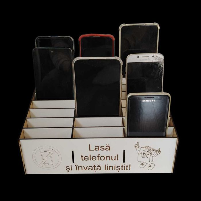 Cutie pentru depozitarea telefoanelor Phone Jail - 24 dispozitive