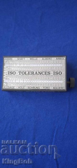 Уред за преобразуване на ISO допуски ISO TOLERATOR