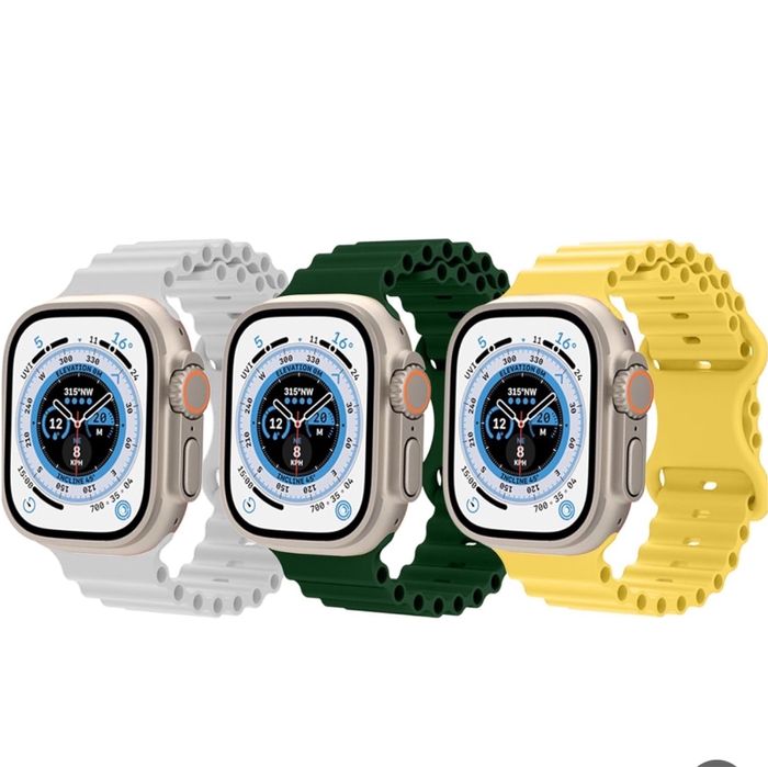 Curea Husa Tpu Silicon Gauri Laterale Ceas Apple Seria 1-10 SE ULTRA