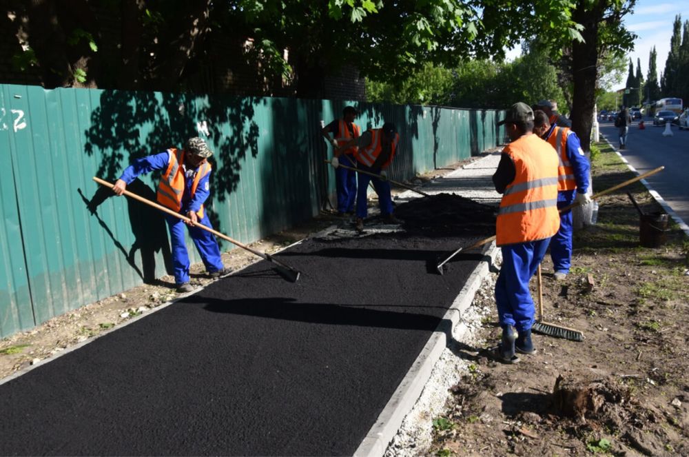 Асфальтирование, благоустройство