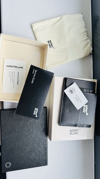 MONTBLANC portofel carduri si carte identitate NOU