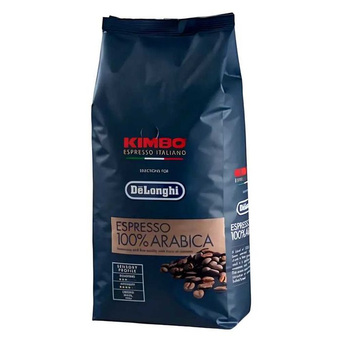 Кофе в зернах Delonghi 100% Arabica Kimbo