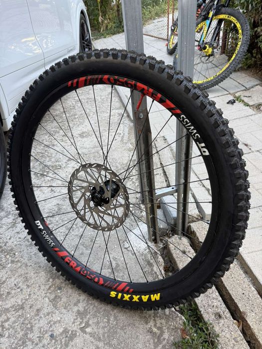 Капли DT Swiss FR1950 29” 12x157мм, Rockshox Super Deluxe Select+ 225мм