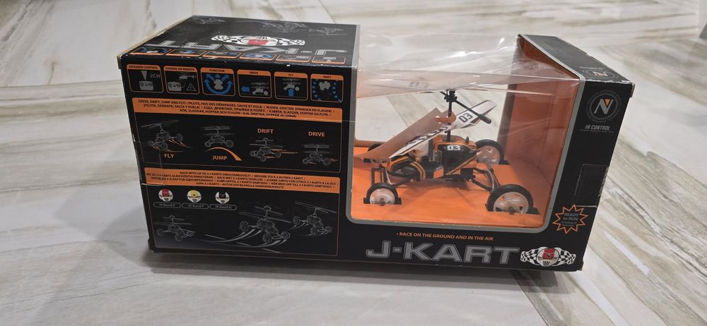 Радиоуправляема количка J-Kart и хеликоптер в едно!
Прода