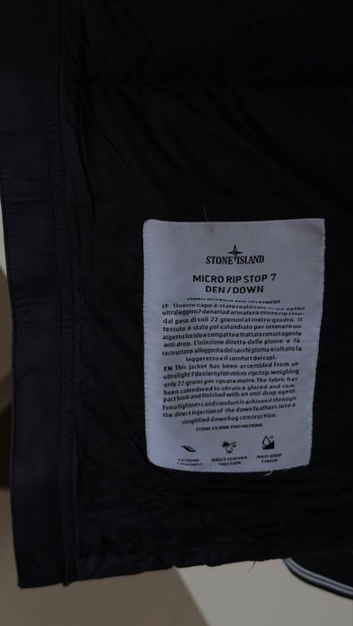 Мъжко пухено яке Stone Island размер L