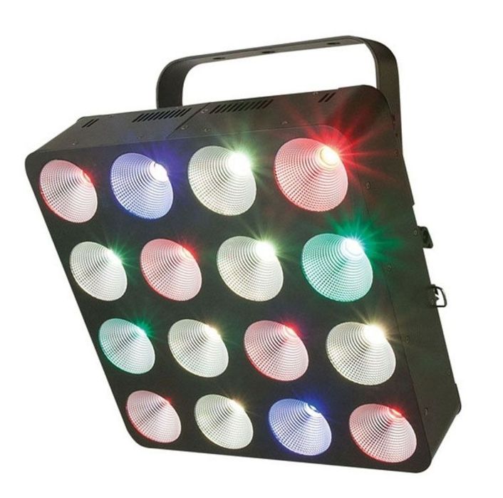 lumini led blinder matrice rgb  16 x 30w