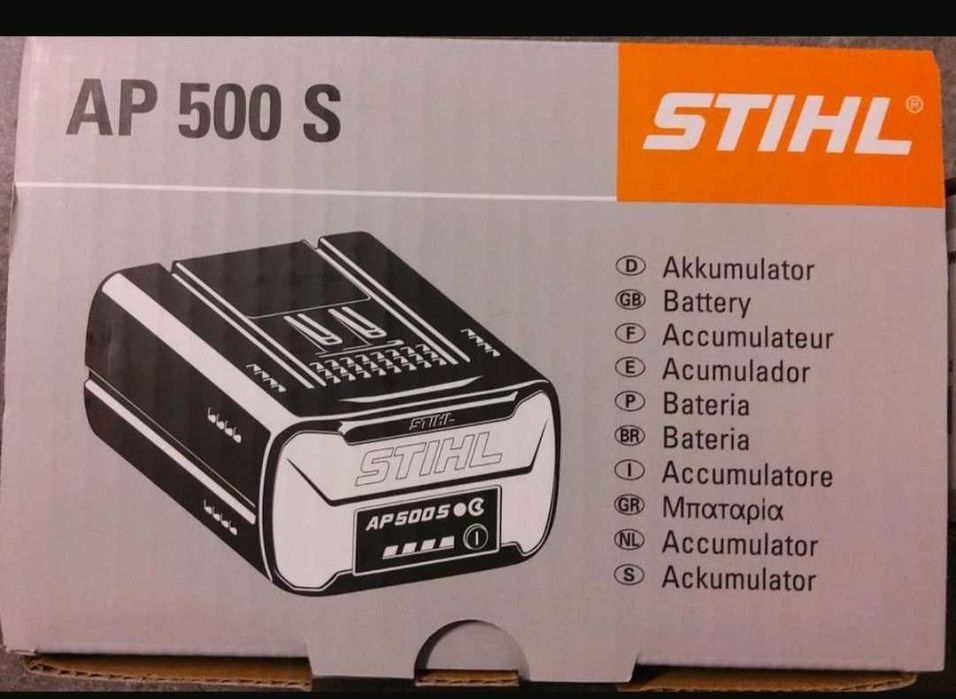 НОВА Батерия Stihl AP 500 S, 9.4Ah, 337Wh