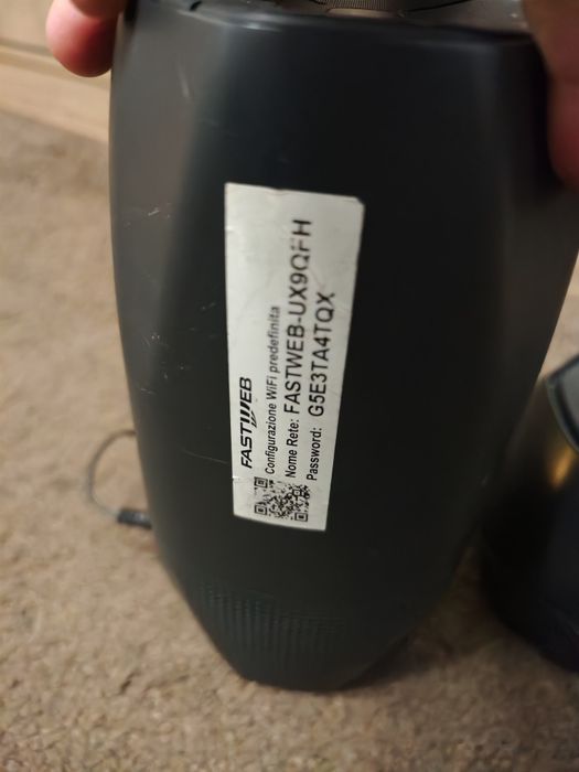 Sistem routere wireless Fastweb Nexxt and Booster cu Amazon Alexa inte