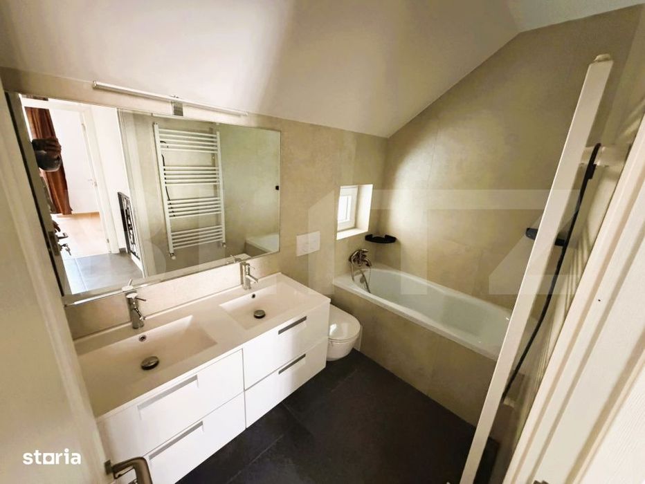 Duplex, 3 camere, 100 mp utili, toate utilitatile, Lisaura