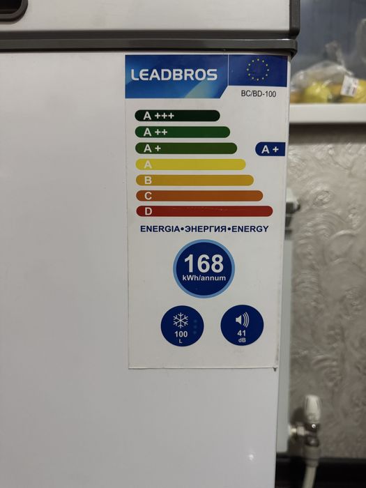 Морозильник Leadbros BCBD-100 100 л белый
