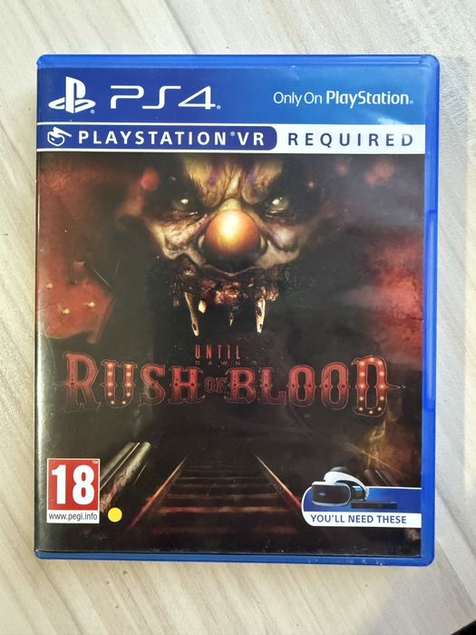 PS4 VR + Камера + Rush Of Blood