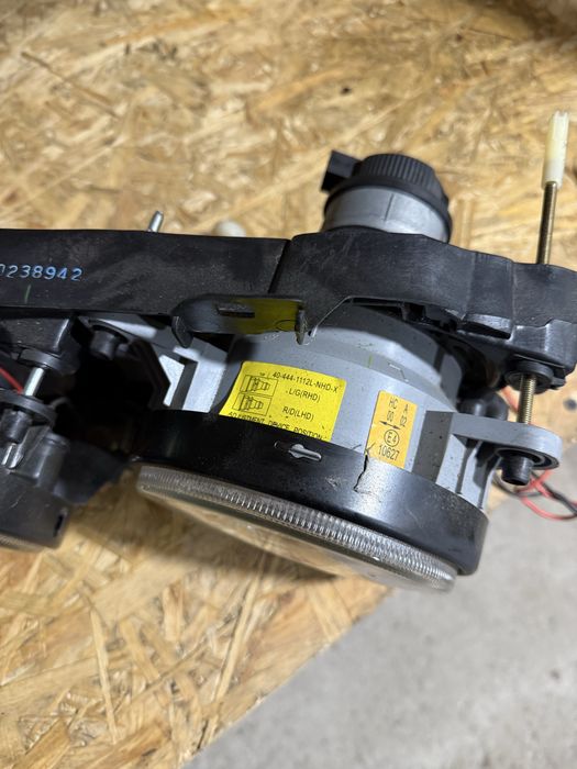 Фары DEPO с линзами на BMW e34