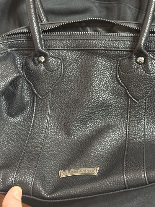 Geanta Piele Chrome Hearts neagra Noua