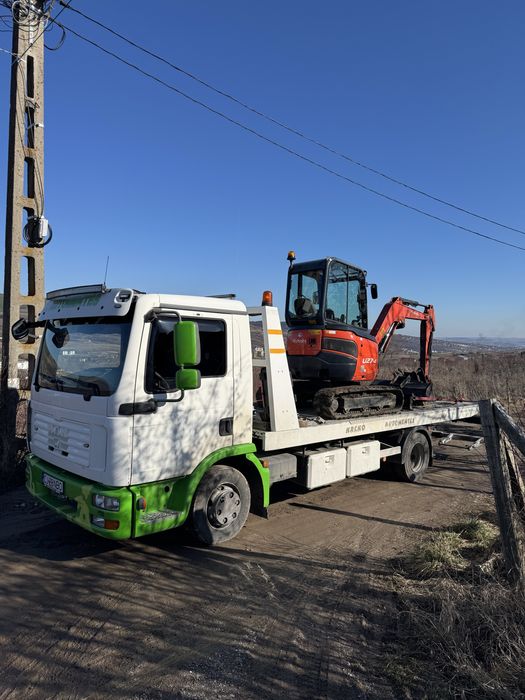 Tractari auto , platforma auto non-stop