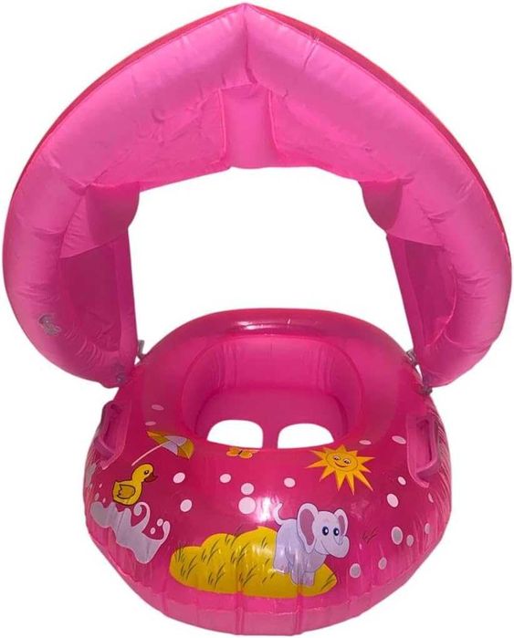 Детски надуваем пояс със сенник и дръжки