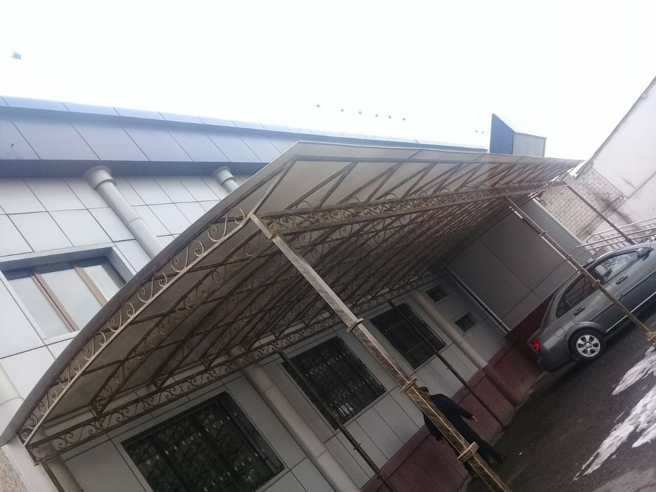 Навес, Решотка, Перила, Ограждения, Лексан. Металлоконструкция