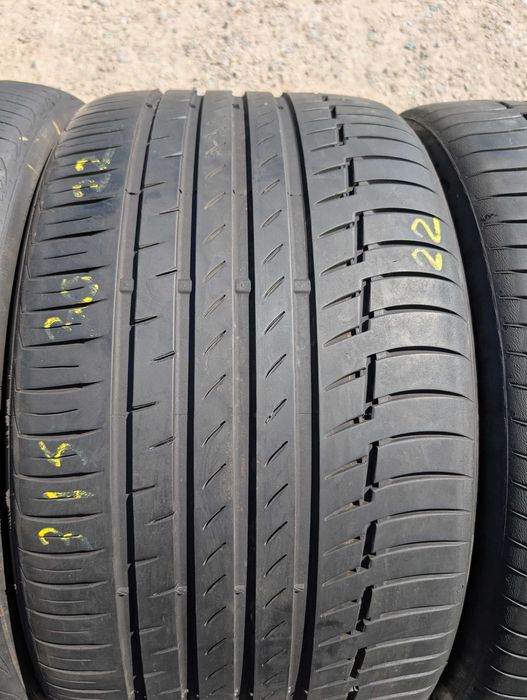 SET 4 Anvelope Vara 275/35 R22 + 315/30 R22 CONTINENTAL Premium Contact 6 - BMW X5 / X6 Original  | Pret/buc