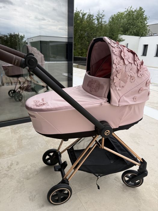 Vand carucior Cybex Mios Simply Flowers pink