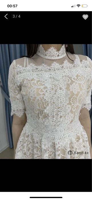 Платье вечернее кружевное