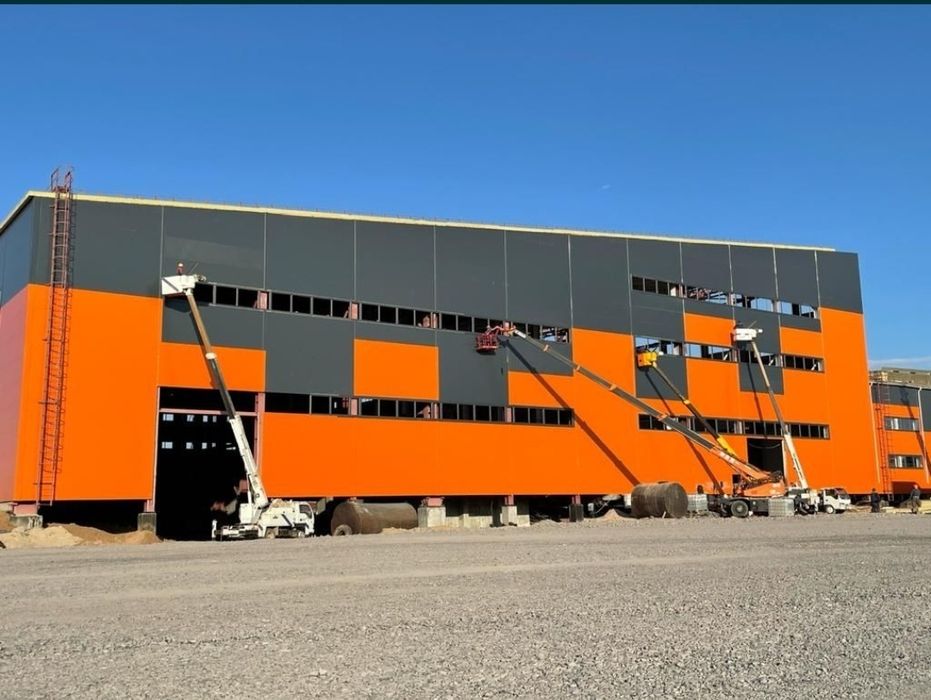 Монтаж  сэндвич панель