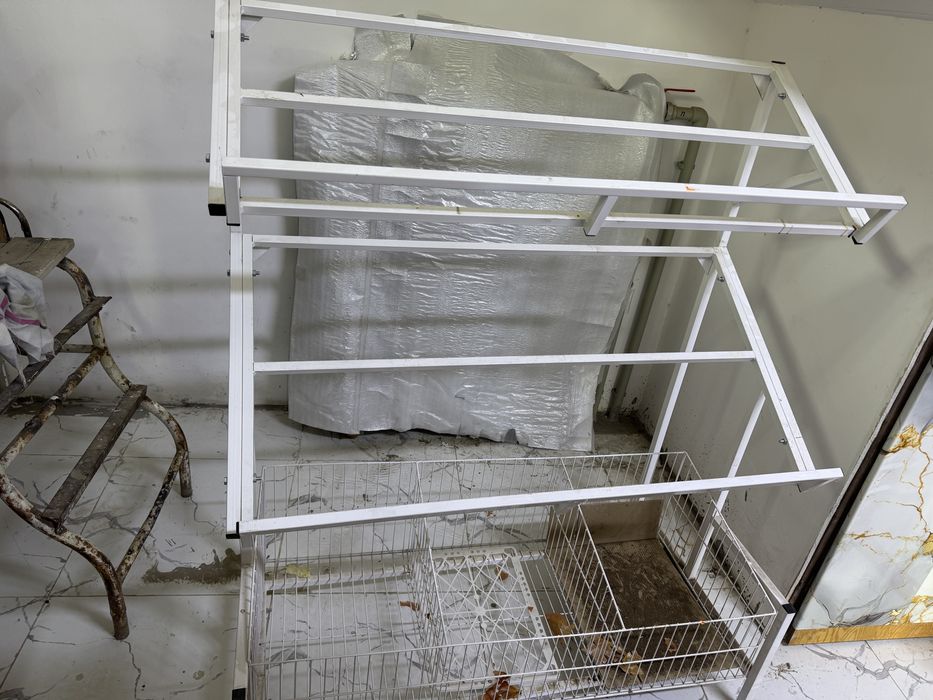 Овощной полка металлический