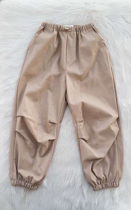 Детски кожен панталон ZARA 9-10 години