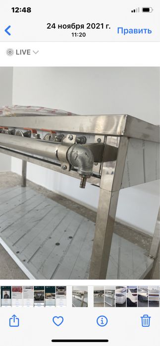 Промышленный продам газовую плиту