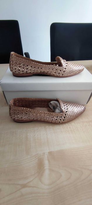 MOA MASTER OF ARTS луксозни кожени кецове, чисто нови с кутия