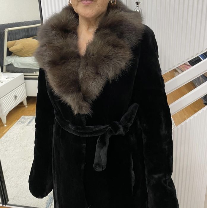 Шуба стриженная норка