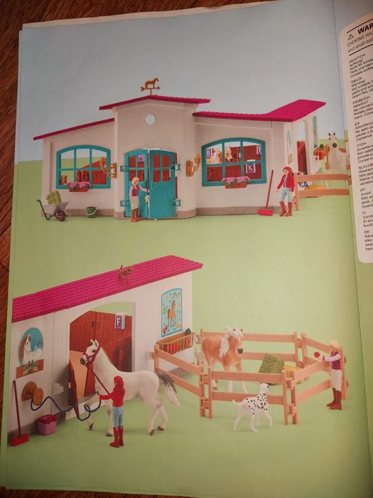 Конюшня игровая детская