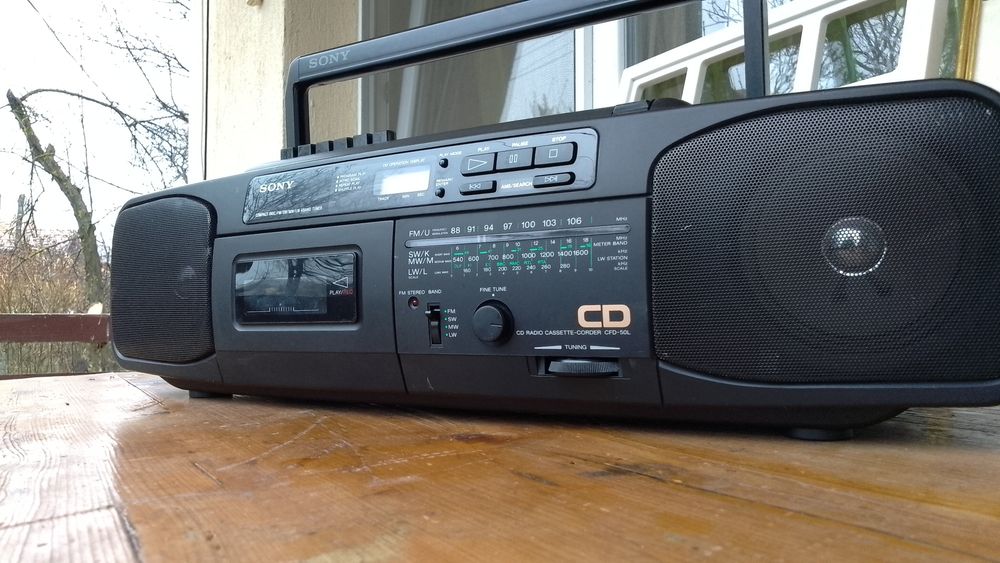 SONY Boom-Box Radio CD player portabil Premium
