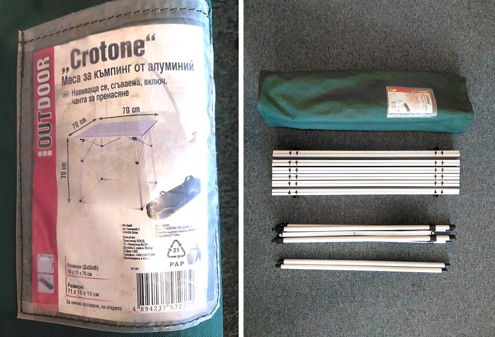 Туристическа маса