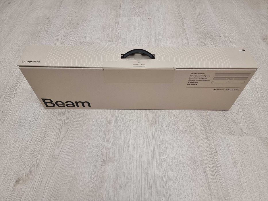 Soundbar Sonos Beam 2, Dolby Atmos, WiFi, Negru, Nou Sigilat