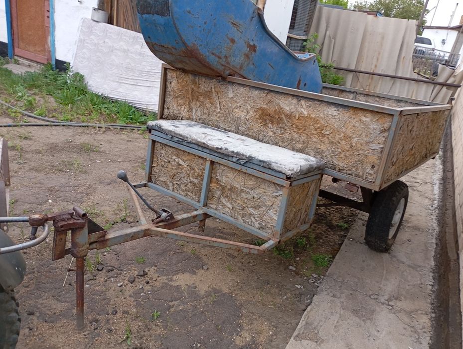 Прицеп для мотоблока, мотоцикла, автомобиля.