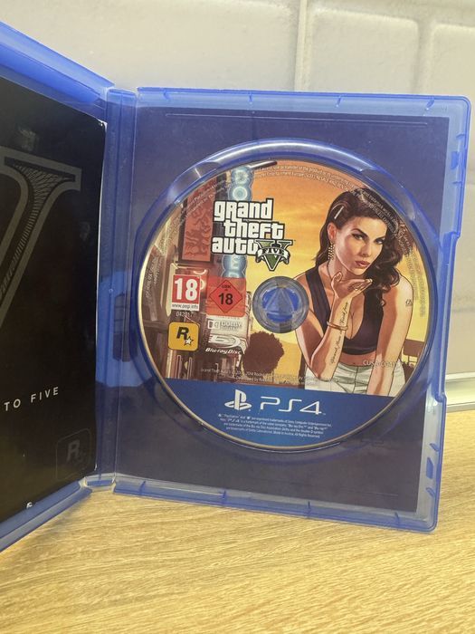 Диск Пс4 Гта 5.