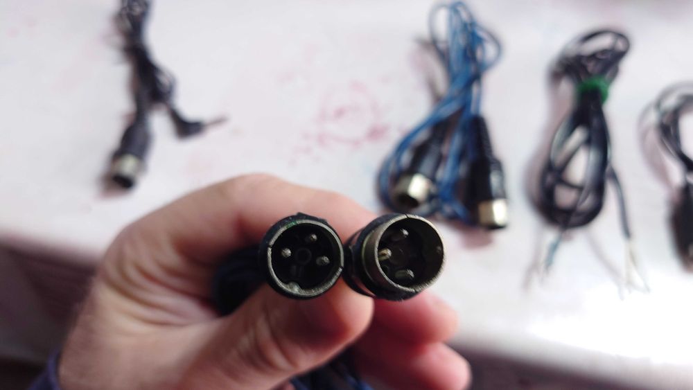 Советские шнуры для подключения различной аудиоаппаратуры