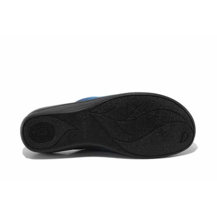 Анатомични дамски домашни чехли ADANEX в небесно синьо