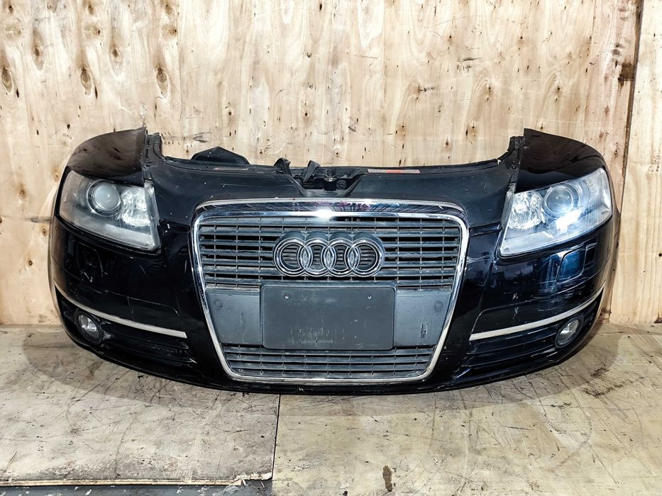 Ноускат Audi A6 C6 До рест 04-08г Ауда А6 С6 S6 Фары бампер телевизор