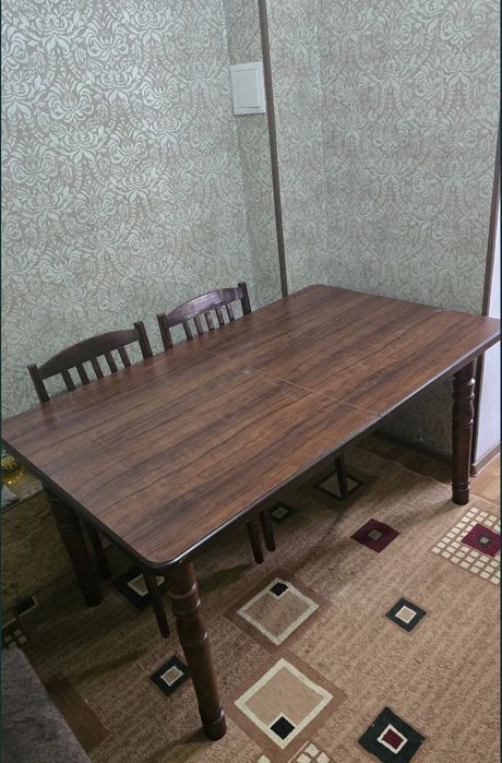 Стол со стульями 6 персон