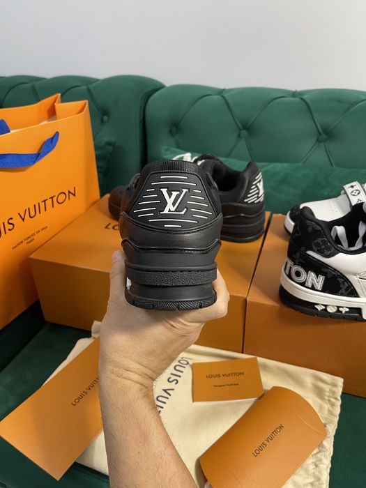 Adidasi Louis Vuitton piele naturala 100% Premium Full Box