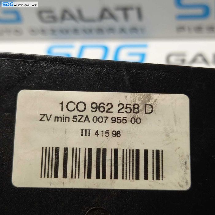 Unitate Modul Calculator Confort Comfort Volkswagen Golf 4 1998 - 2005 Cod 1C0962258D [L3222]