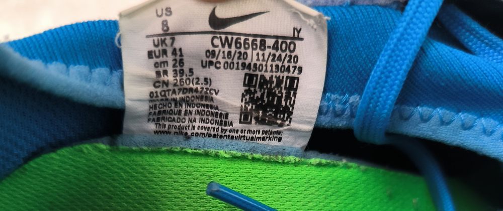 Nike PHANTOM футболни обувки 41 номер