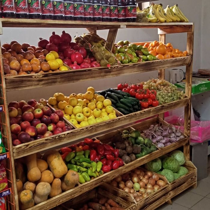 Овощная полка. Овощной стеллаж