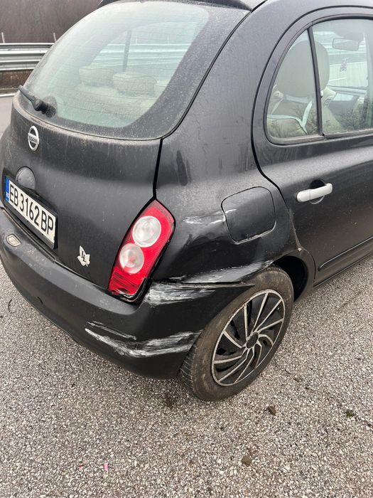 Nissan Micra 1.5 DCI, 2009г. 85к.с., ударена