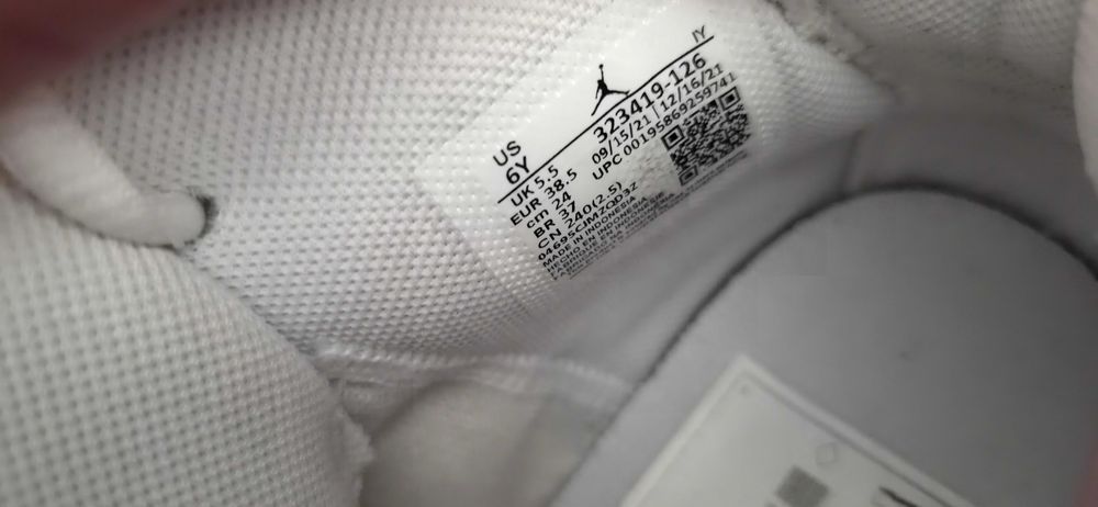 Jordan 6 Rings White